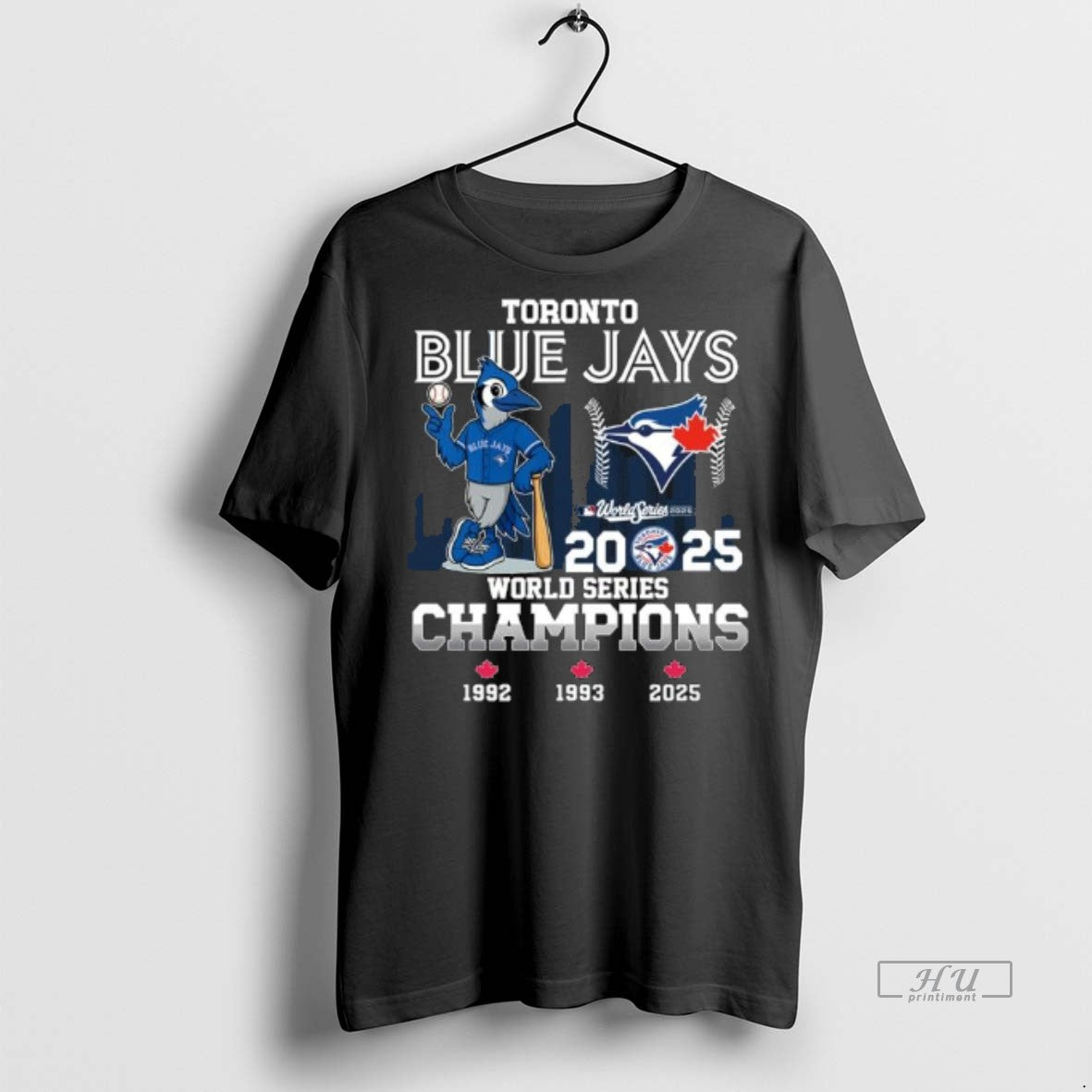 Officials Toronto Blue Jays Mascot 2025 World Series Champions Premium Tee Shirt Sweater