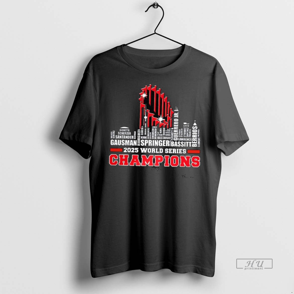 Officials Toronto Blue Jays World Series Champions 2025 Player Name Horizon Premium Tee Shirt Sweater