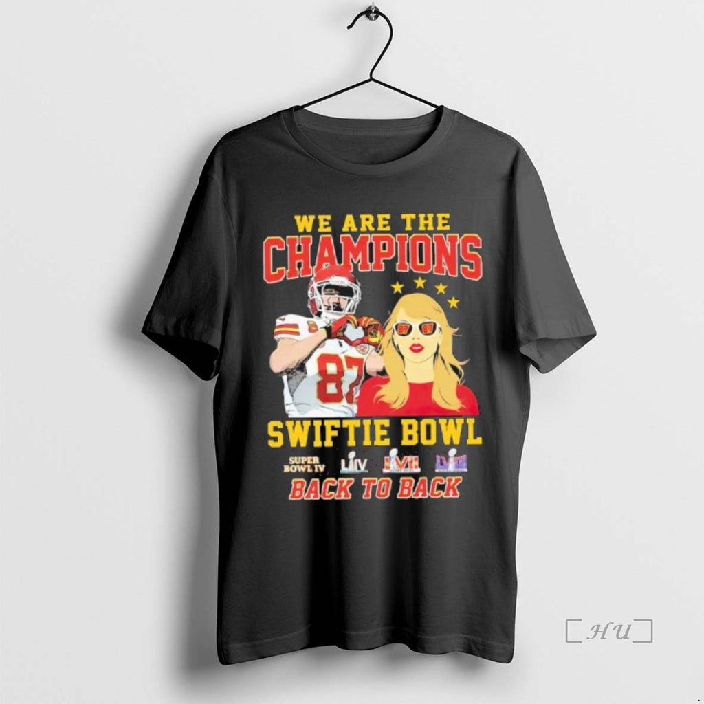 Officials Travis Kelce We Are The Champions Swiftie Bowl Back To Back