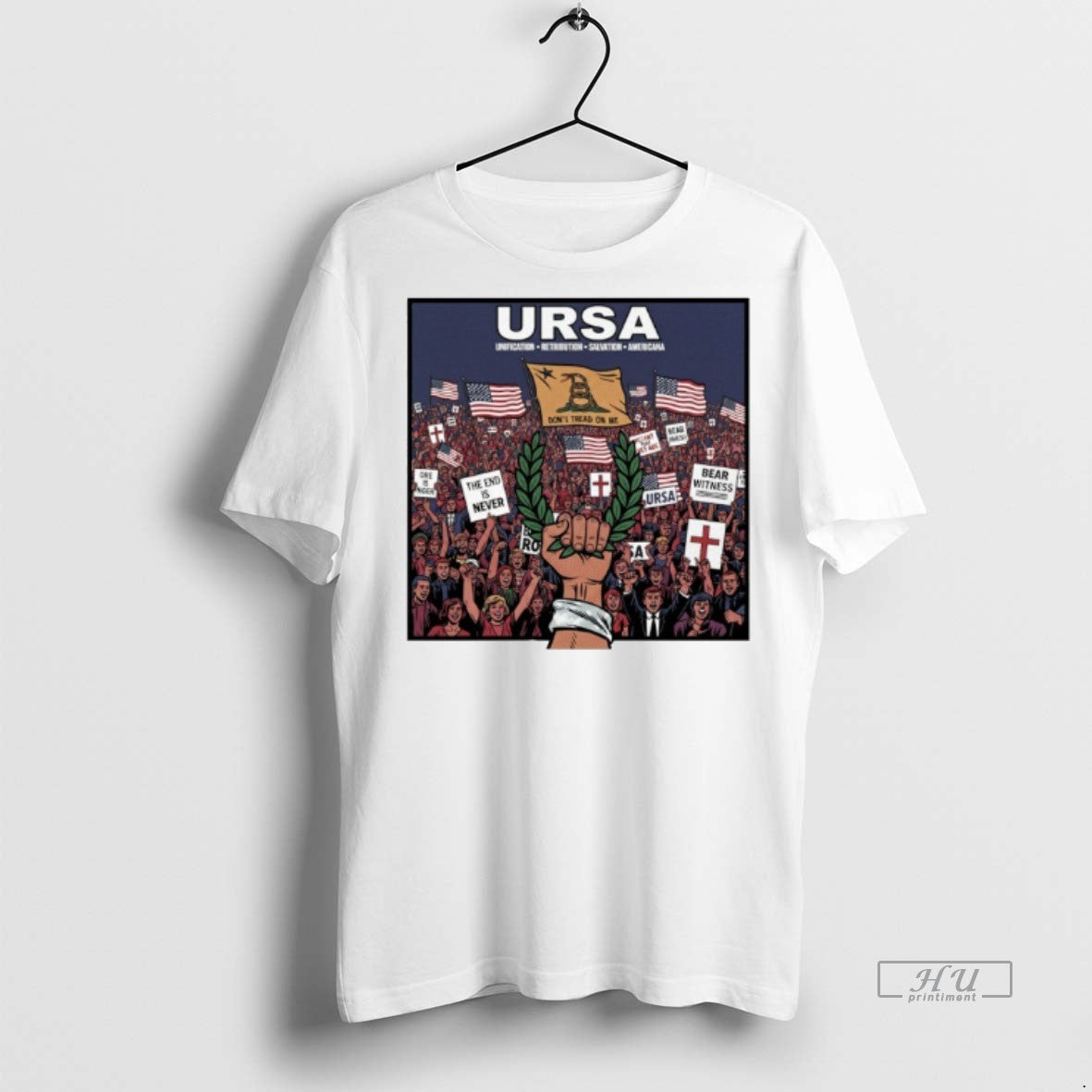 Officials Ursa Unification Retribution Salvation America Tee Shirt Sweater