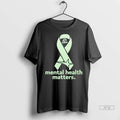 Officials Usa Mental Health Matters At Utep 2 Sided T Shirt