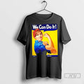 Officials We Can Do It Sarah Palin Rosie Black T Shirt