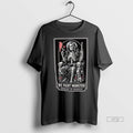 Officials We Fight Monsters Defending The Defenseless Skeleton Figure Rose Premium Tee Shirt Sweater