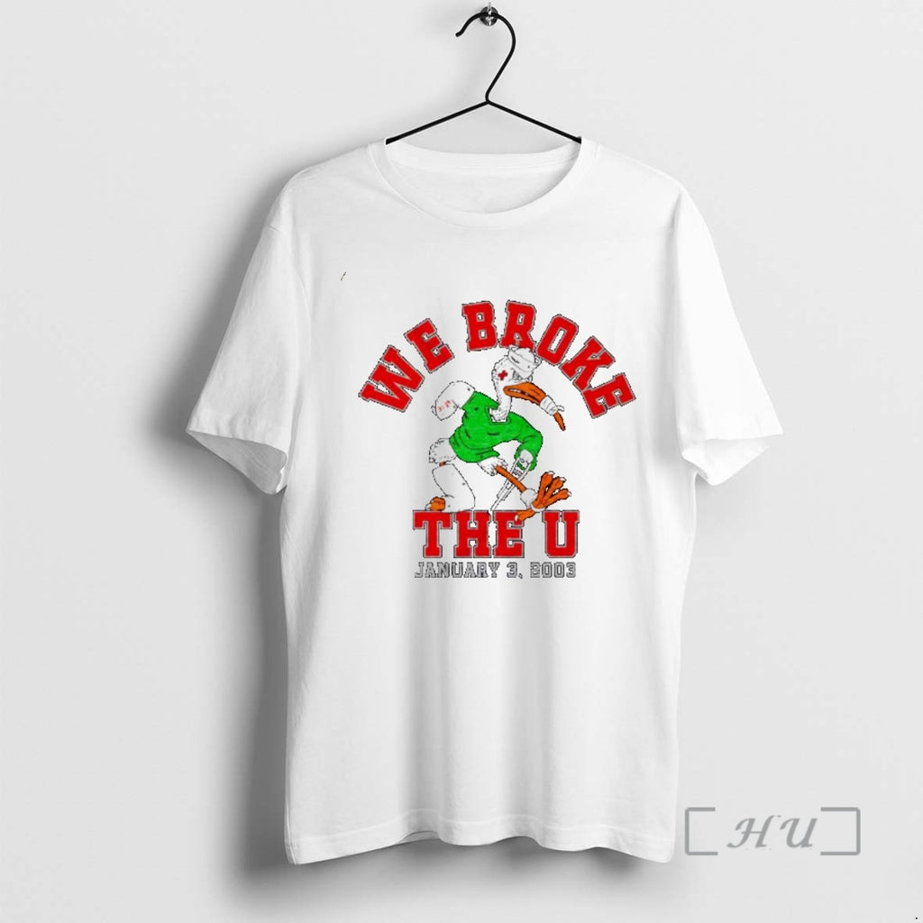 Officials We Broke The U Ornaments Premium T Shirt Sweater
