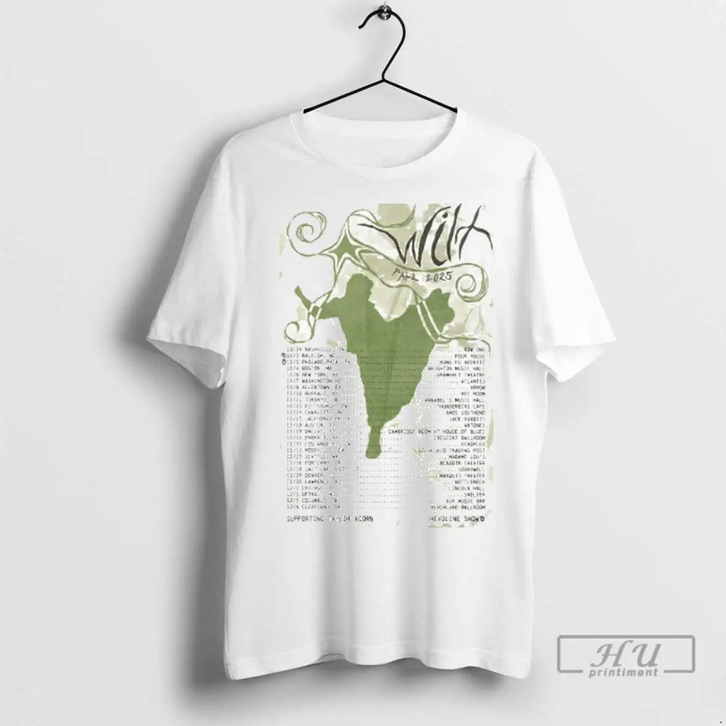 Officials Wilt Fall Tour 2025 Dates Supporting Taylor Acorn Headline Show T Shirt