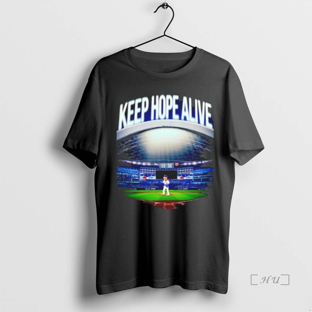 Officials Yoshi Keep Hope Alive Los Angeles Dodgers Premium T Shirt Sweater