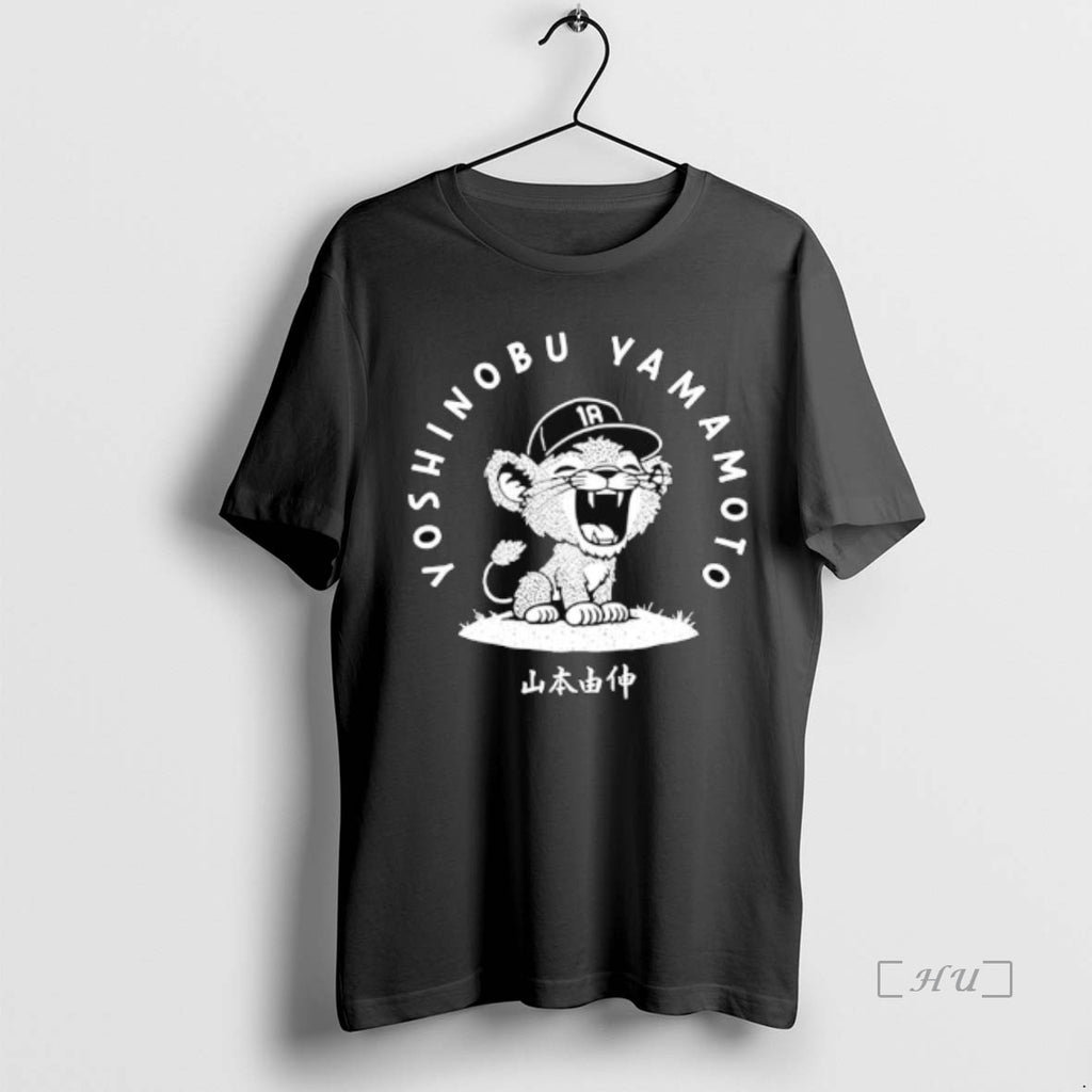 Officials Yoshinobu Yamamoto Baby Lion Dodgers Premium T Shirt Sweater