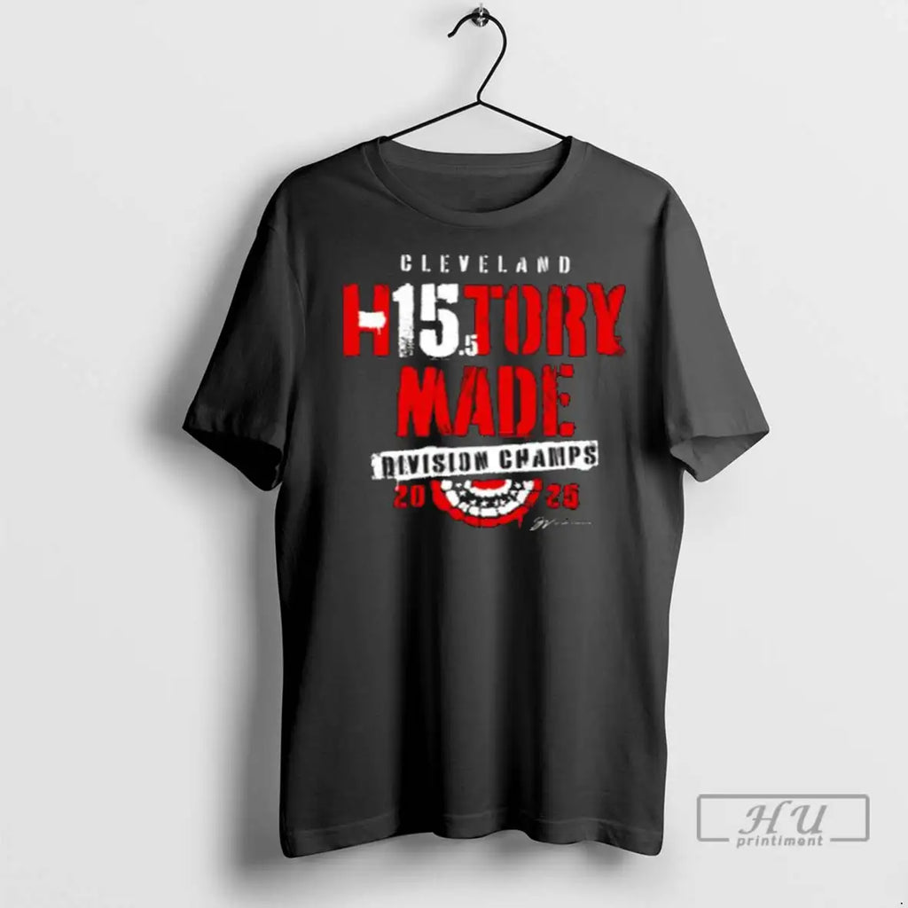Officials Cleveland Baseball History Made Men T Shirt