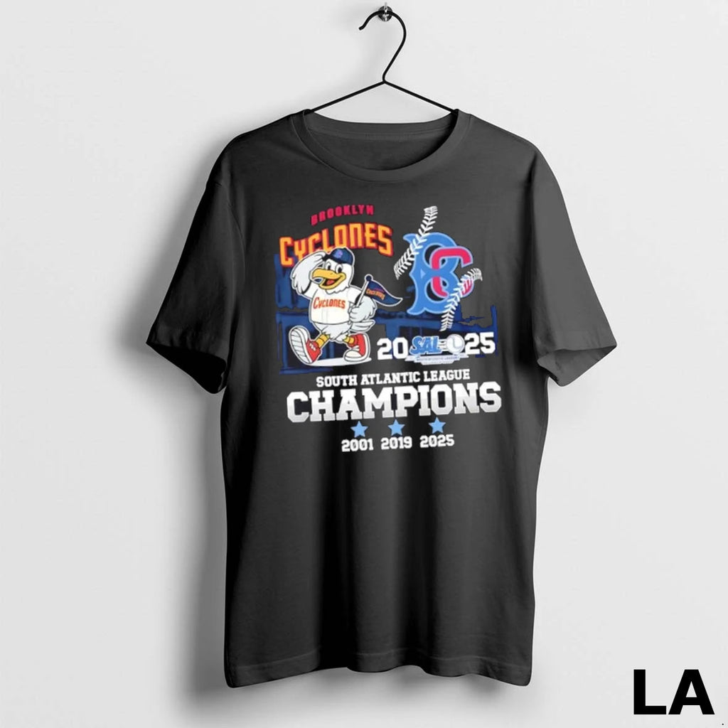 Original 2025 South Atlantic League Champions Brooklyn Cyclones Mascot