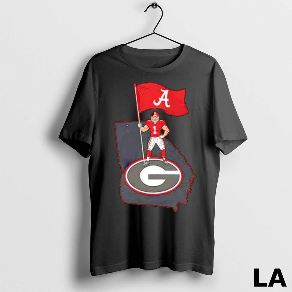 Original Alabama Plant On The Flag Bulldogs