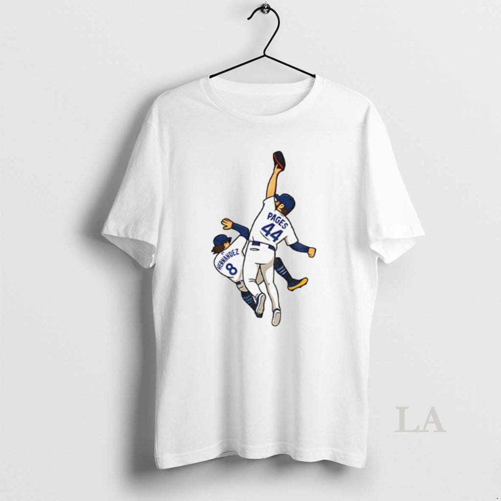 Original Andy Pages Catch Cartoon Dodgers World Series Game 7 Saving The Catch