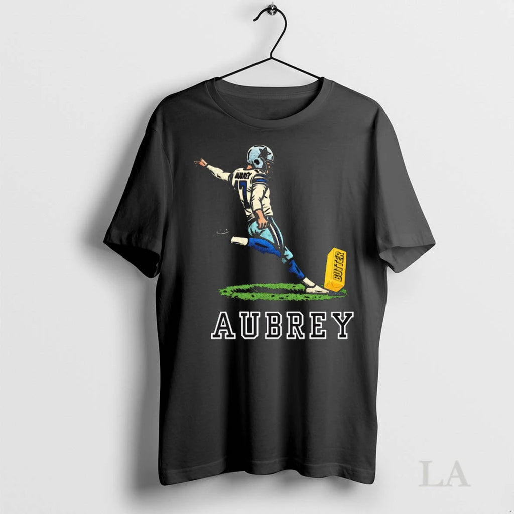 Original Brandon Aubrey Dallas Cowboys Butter Kicker Funny Painting