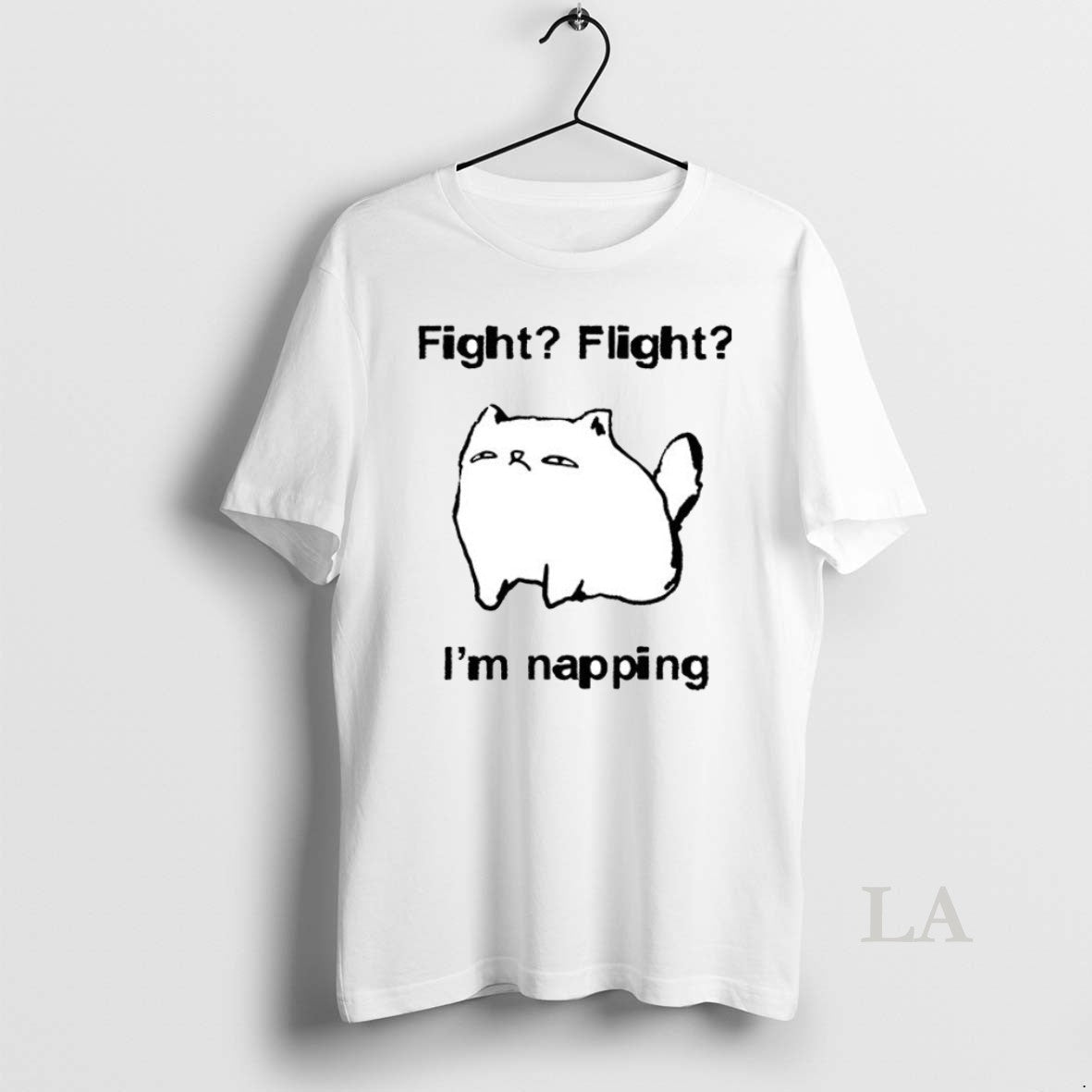 Original Cat Meme Fight Flight Im Napping Ceramic Ceramic And Classic Dad Cap