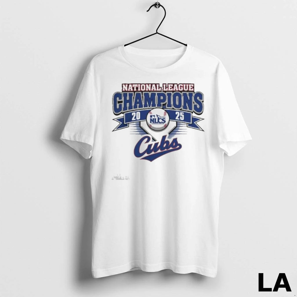 Original Chicago Cubs 2025 National League Champions Champions Ladies