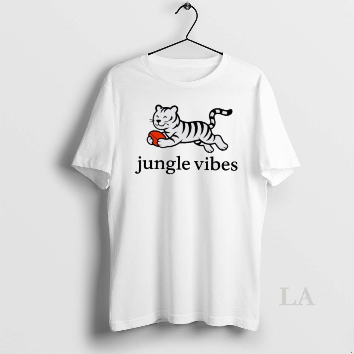 Original Cincinnati Cyclones Jungle Vibes Run Wild White Tiger