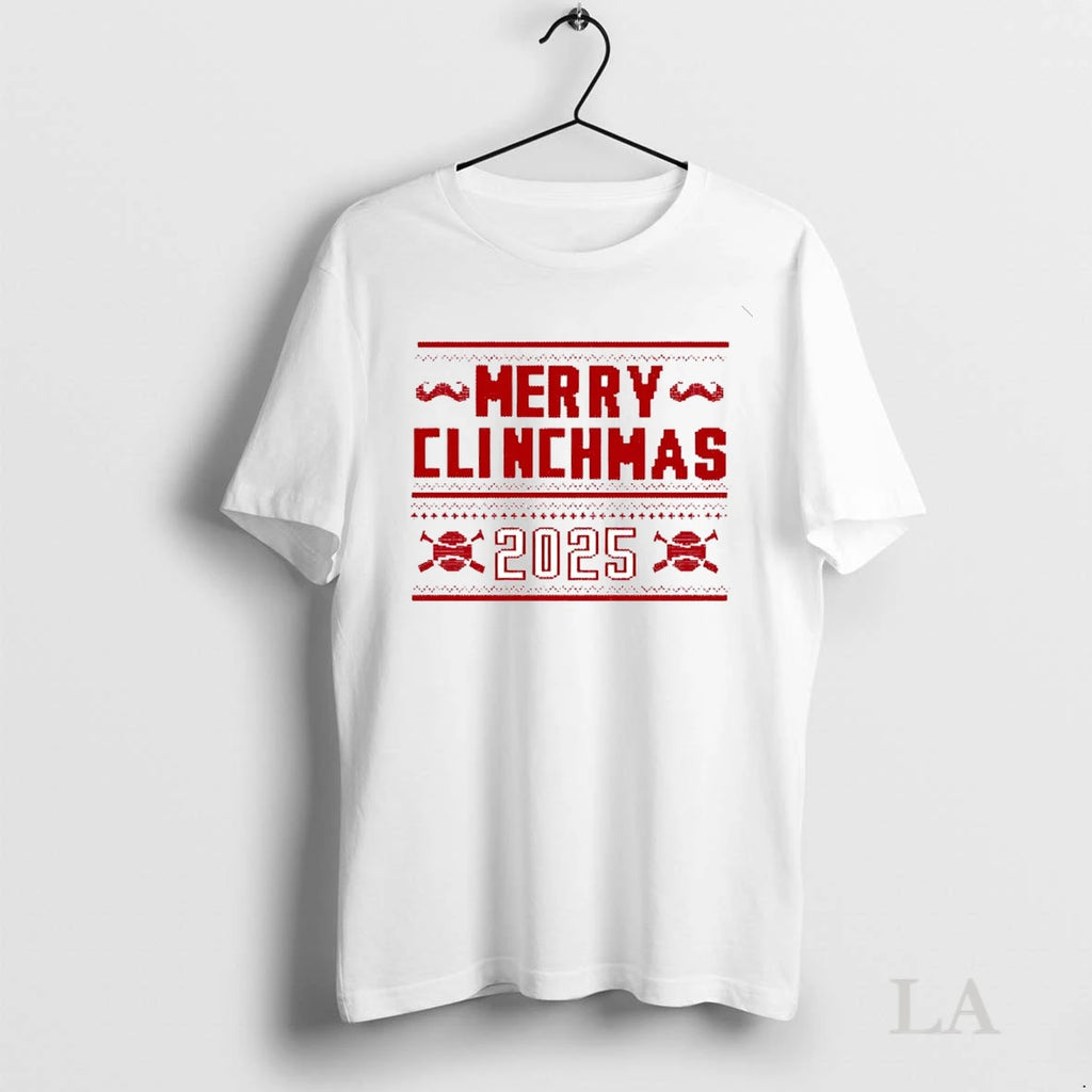 Original Cincinnati Reds Merry Clinchmas 2025 Christmas