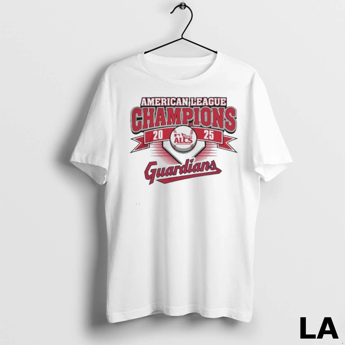 Original Cleveland Guardians 2025 American League Champions Champions Ladies