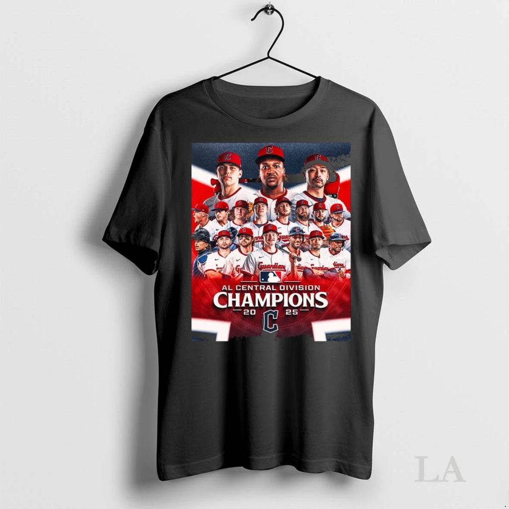 Original Cleveland Guardians 2025 Mlb American League Central Division Champions