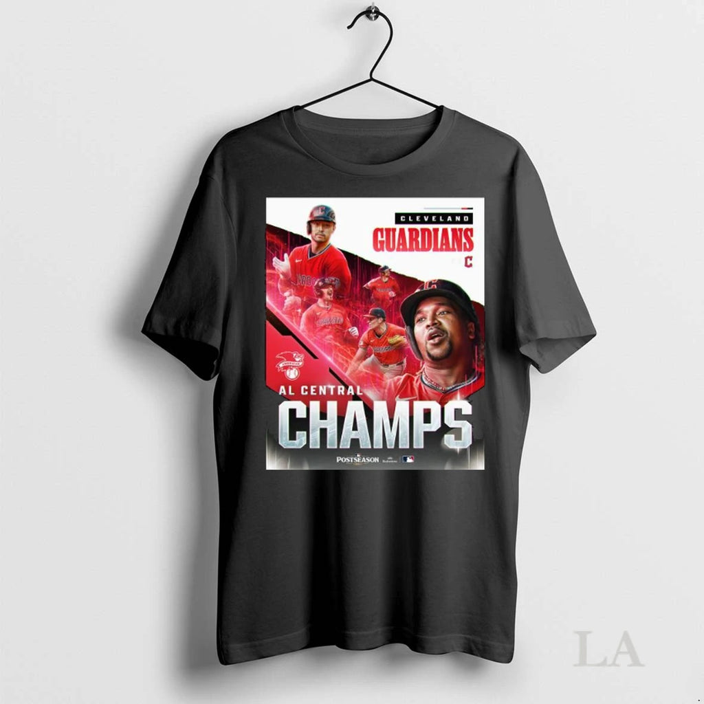 Original Cleveland Guardians Al Central Champs 2025 Long Sleve