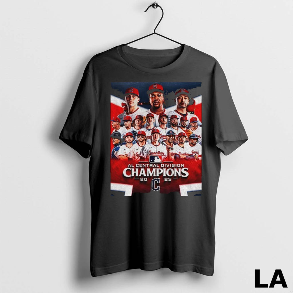Original Cleveland Guardians Al Central Division Champions 2025 Mlb Baseball