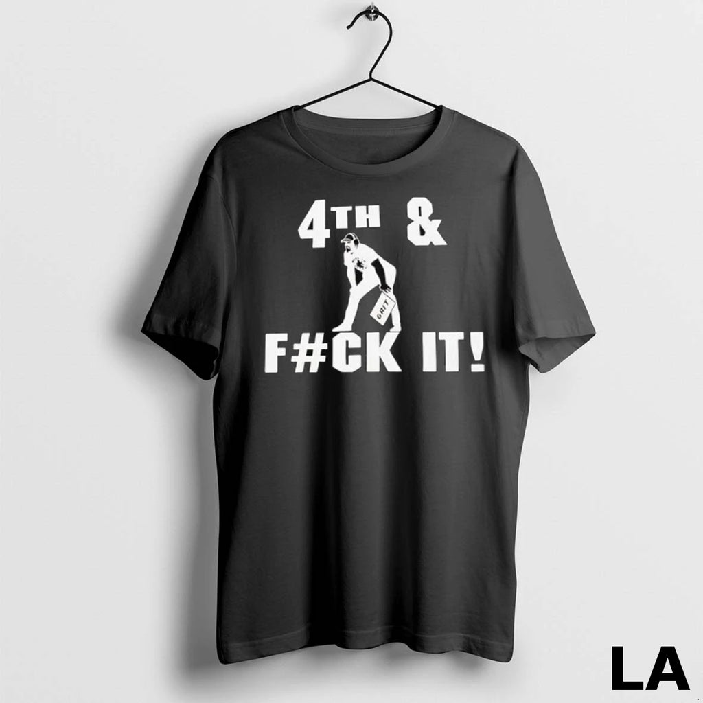 Original Detroit Lions 4th And Fck It Grit