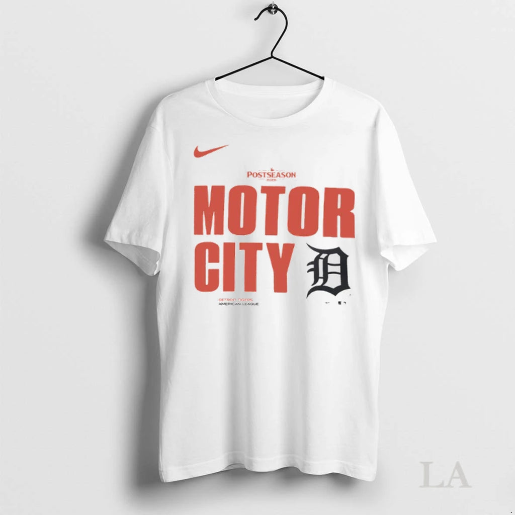 Original Detroit Tigers Motor City 2025 Mlb Postseason