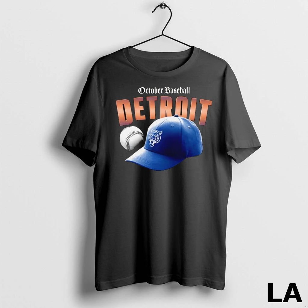 Original Detroit Tigers Playoffs 2025 October Baseball Hat Logo