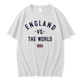 Original England Vs The World British Flag White Tshirts Jpg