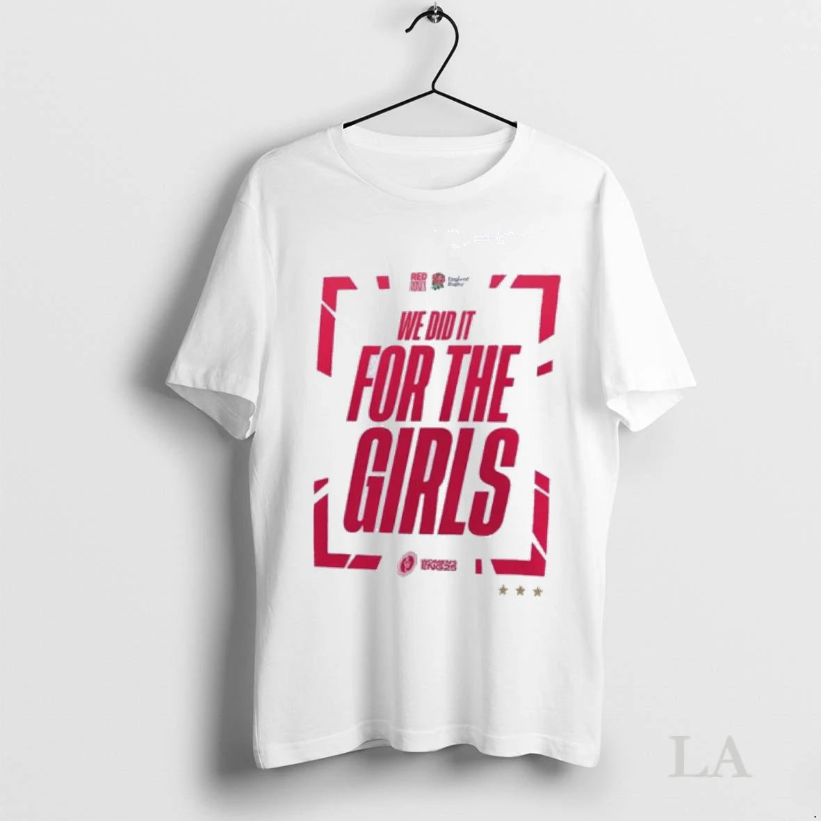 Original England Womens Rugby 2025 Red Roses We Did For The Girls