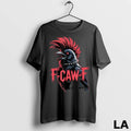 Original F Caw F Crow Gothic Moon Black Bird Halloween