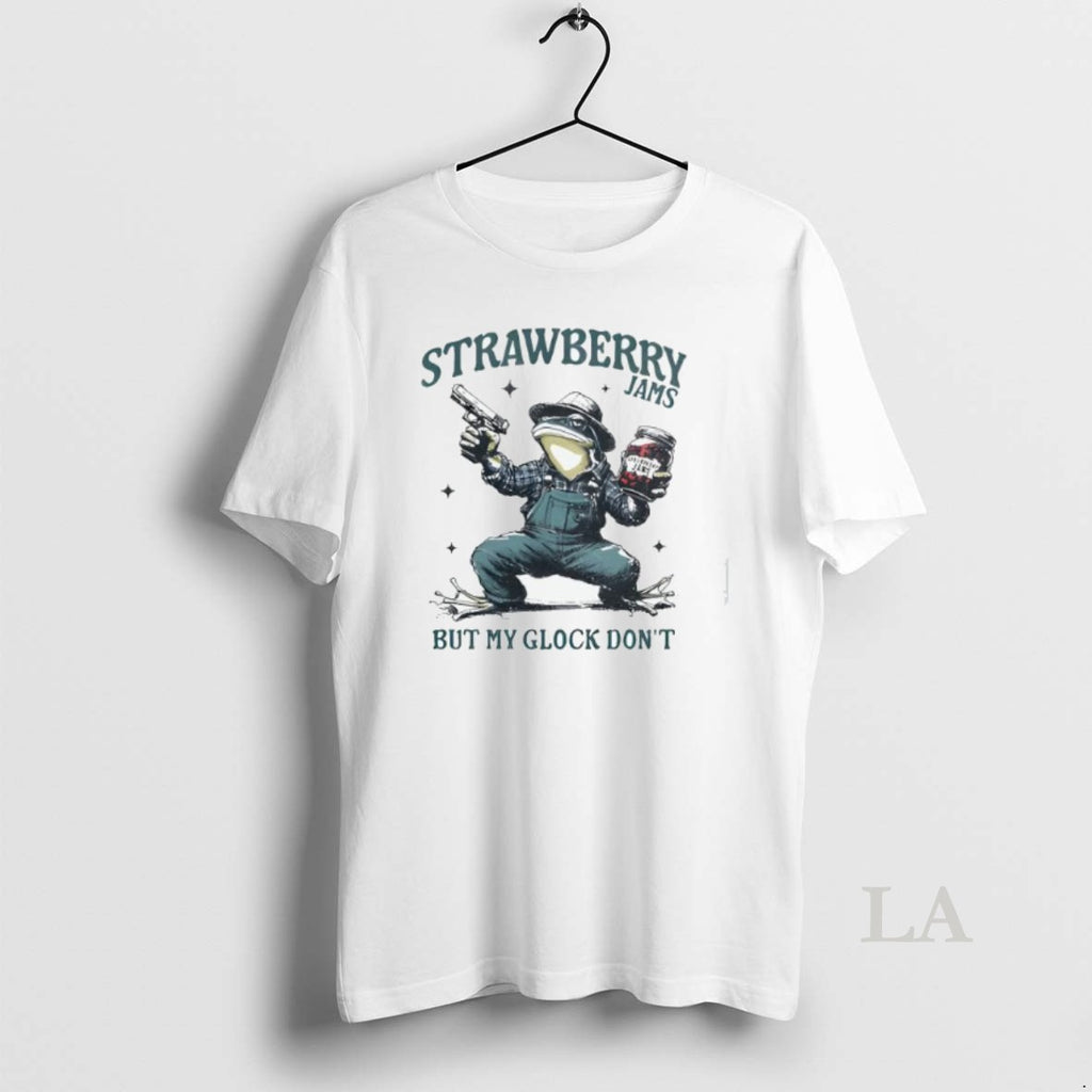 Original Frog Strawberry Jams But My Glock Dont