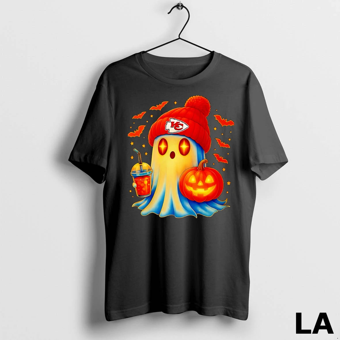 Original Ghost Drink Coffee Kansas City Chiefs Halloween
