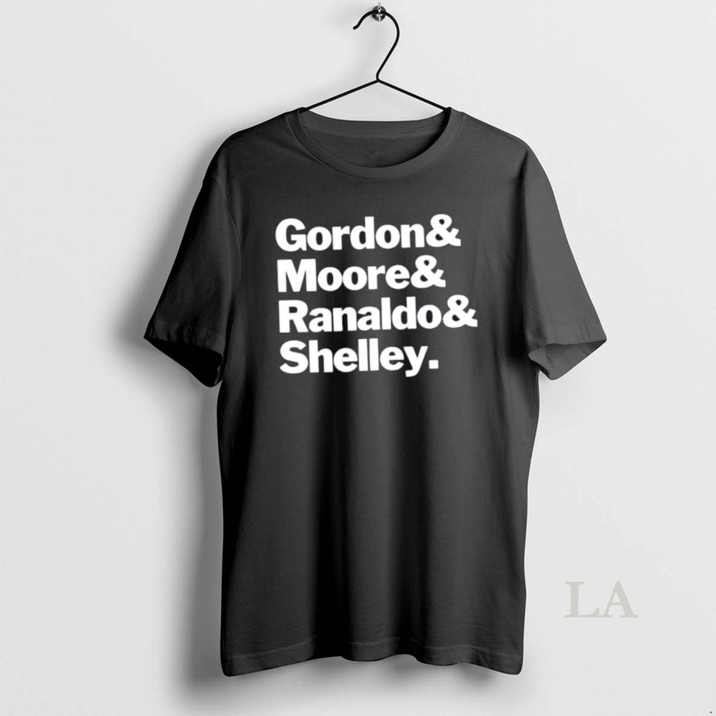 Original Gordon Moore Ranaldo And Shelley