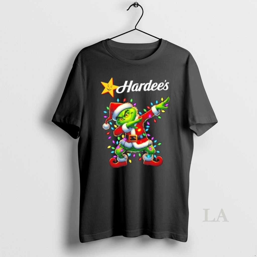 Original Hardees X Grinch Dabbing Merry Christmas
