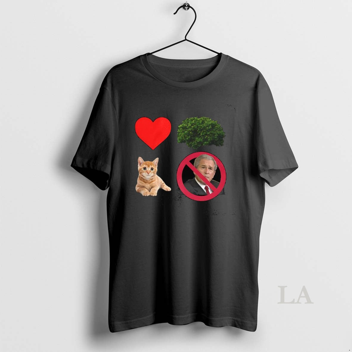 Original I Heart Bush The Pussy Not The President Sarcastic