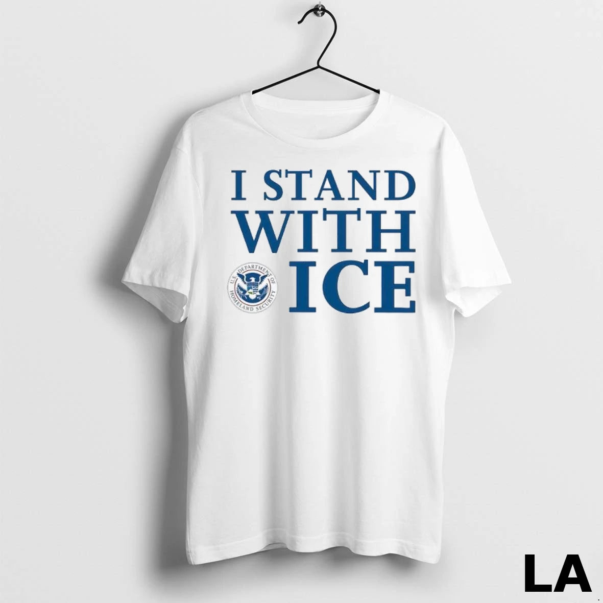 Original I Stand With Ice Us Department Of Homeland Security Ladies