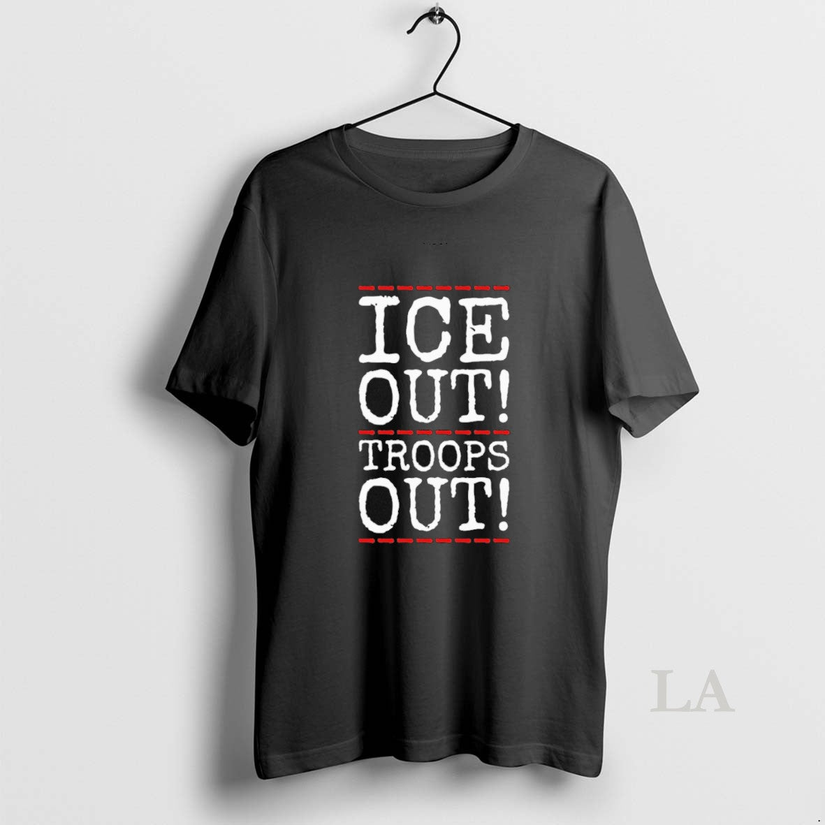 Original Ice Out Troops Out Portland Frog Anti Ice