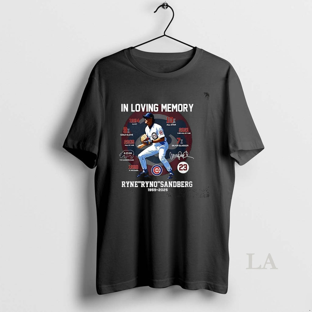 Original In Loving Memory Ryne Ryno Sandberg 1959 2025 Signature