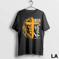 Original Jesus Man Of Faith Lion Cross I Corinthians 16 13
