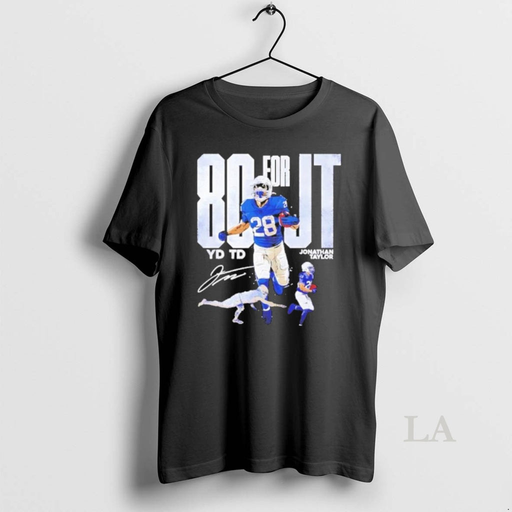Original Jonathan Taylor Indianapolis Colts 80 For Jt