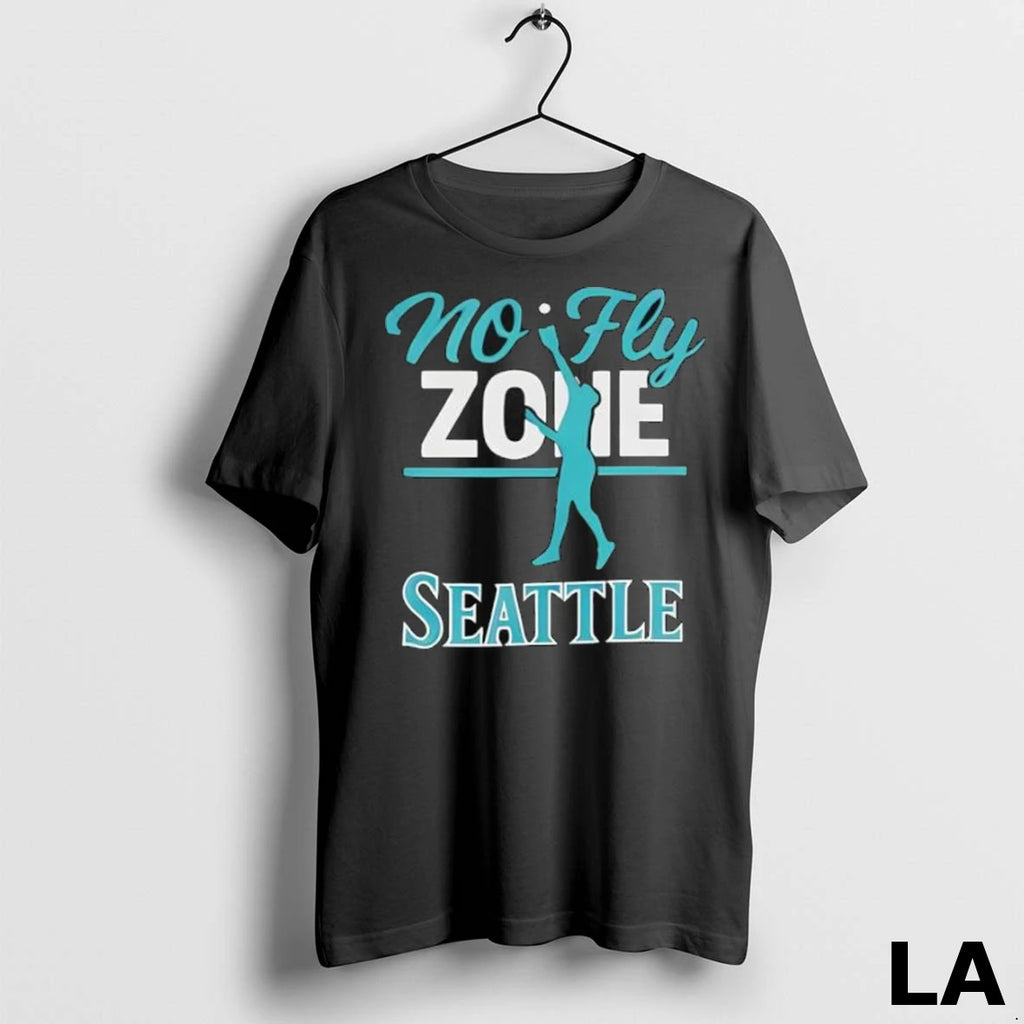 Original Julio Rodriguez No Fly Zone Seattle Mariners Baseball Mlb Ladies