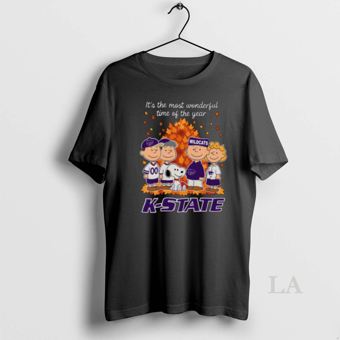 Original Kansas State Wildcats X Peanuts Fall Its The Most Wonderful Time Of The Year