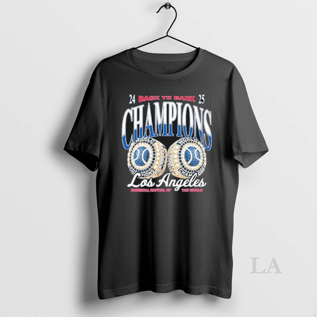 Original La Dodgers Back To Back Rings