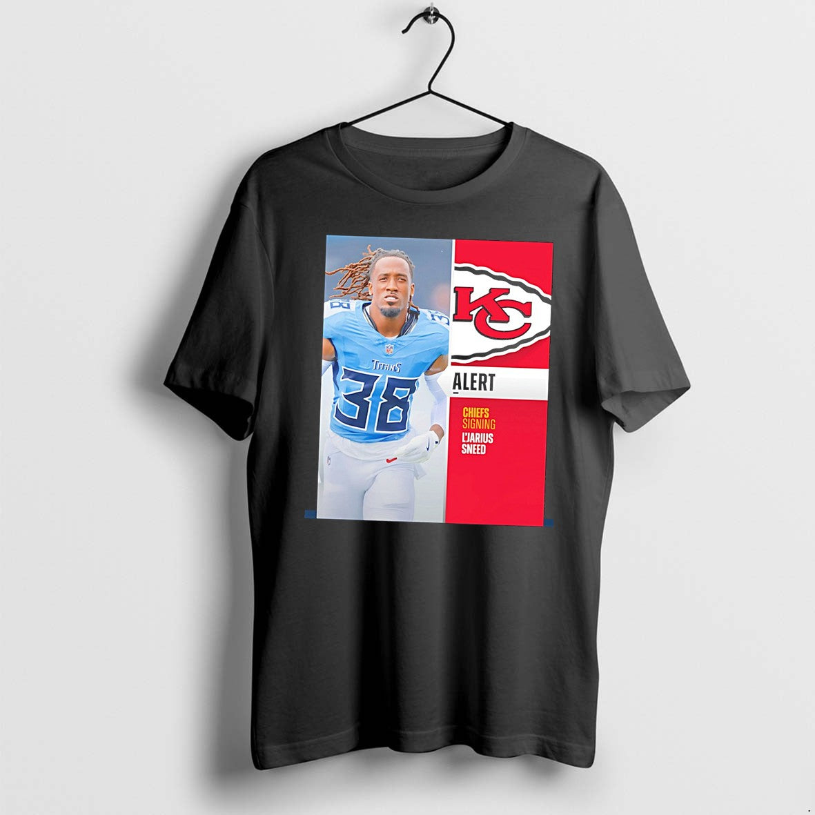 Original Ljarius Sneed Signing Kansas City Chiefs Tee Tshirts Jpg