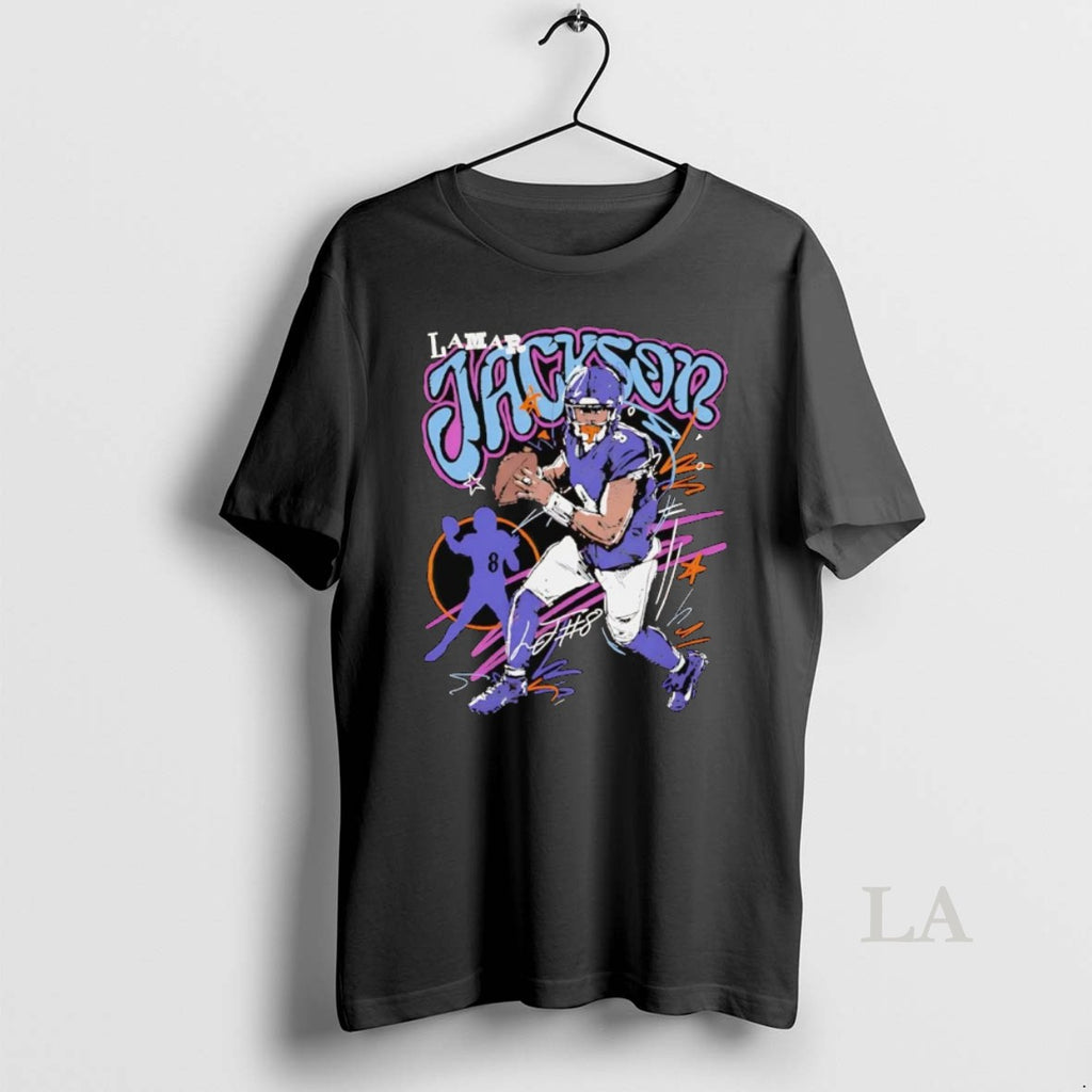 Original Lamar Jackson Scribble Baltimore Ravens