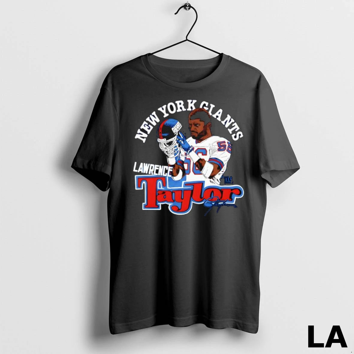 Original Lawrence Taylor New York Giants Retired Player Classic Caricature Signature Ladies