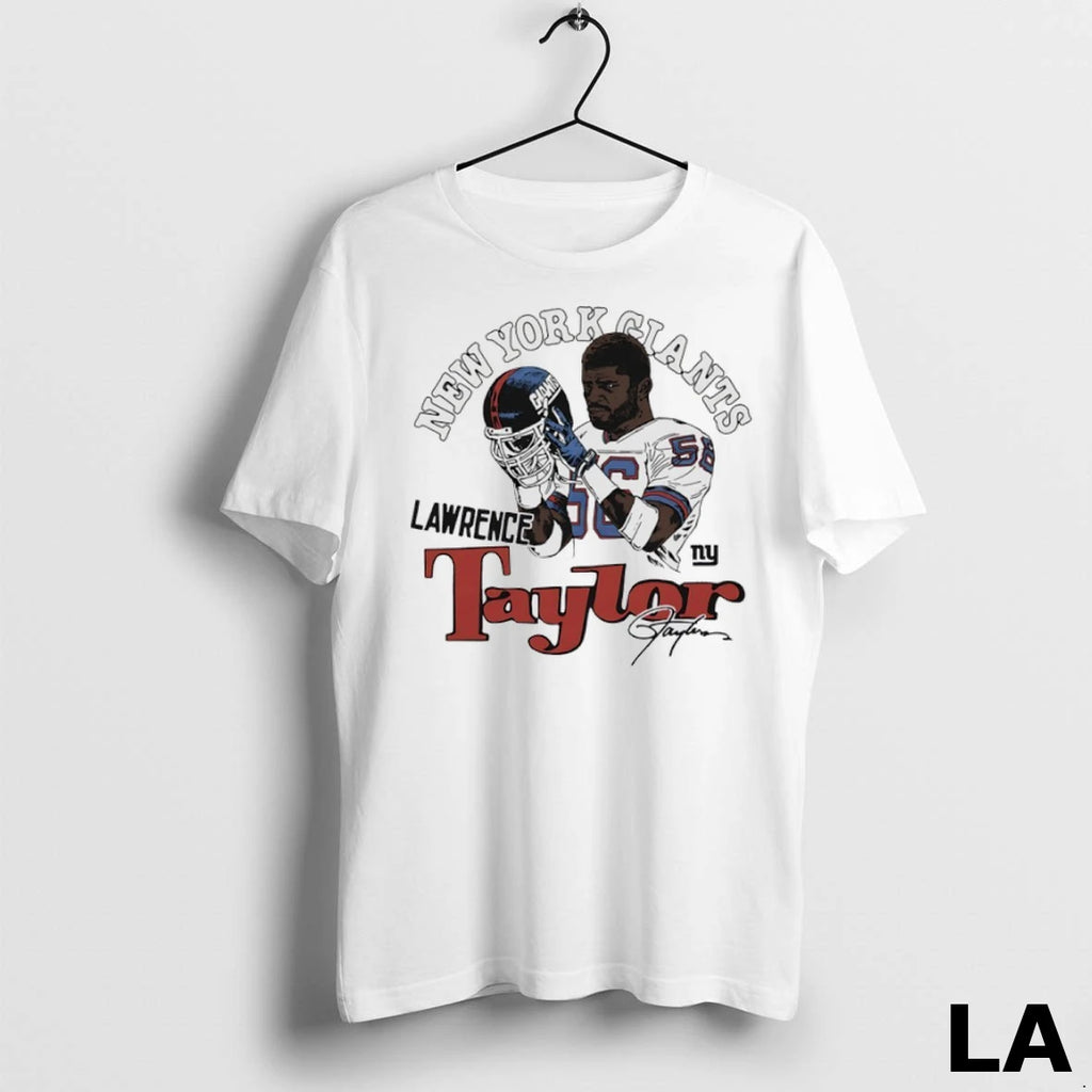 Original Lawrence Taylor New York Giants Player Signature Caricature