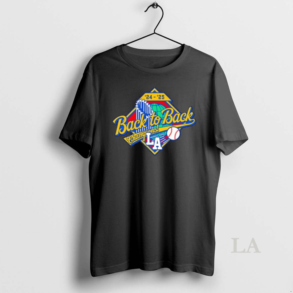 Original Los Angeles Dodgers 2024 2025 World Series Back To Back Champions