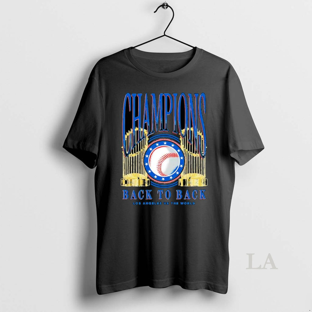 Original Los Angeles Dodgers 2025 Mlb World Series Champions Back To Back Trophies
