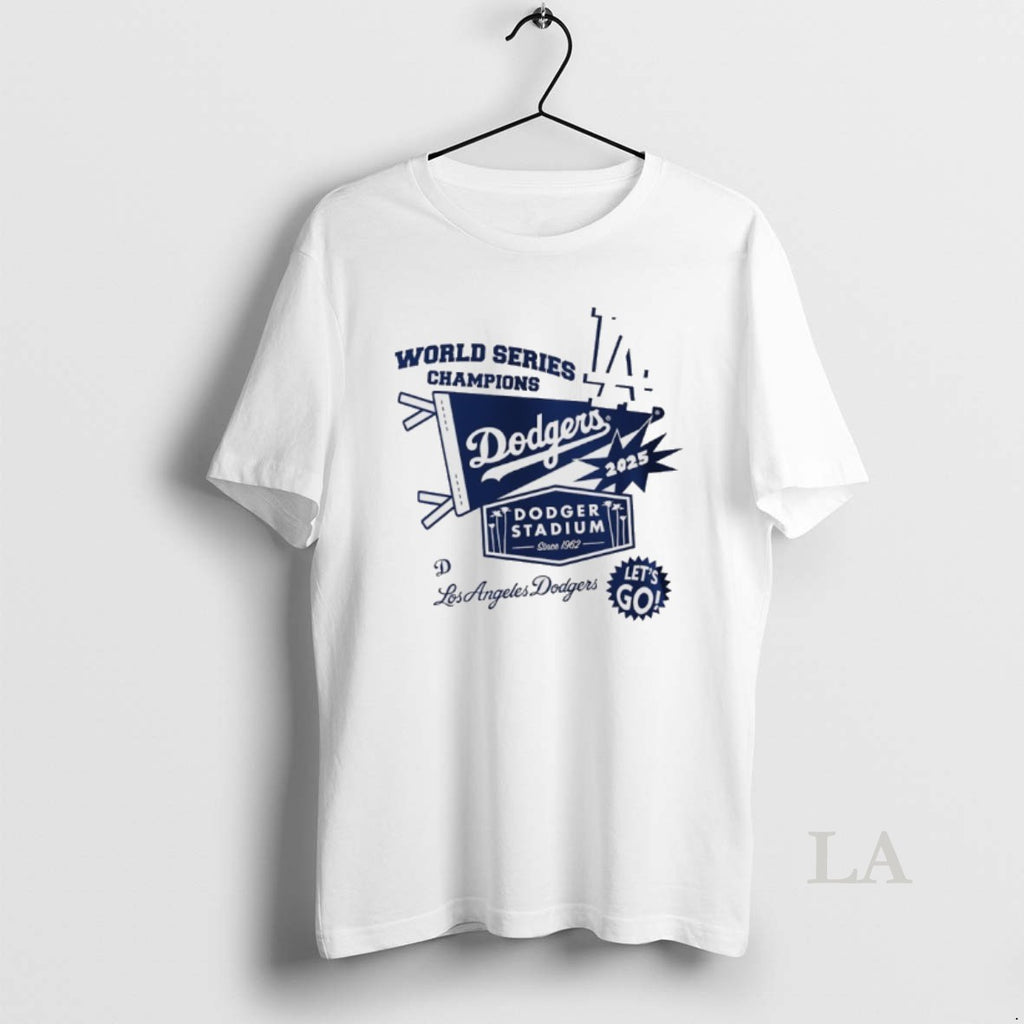 Original Los Angeles Dodgers 2025 World Series Champions Dodger Stadium
